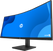 HP P34hc G4- ekran prawy bok