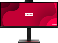 Lenovo ThinkVision P34w-20 34.1″/IPS/UWQHD 3440 x 1440 px/60 Hz/21:9/Anti-Glare/CamFHD/3 lata gwarancji/Czarny