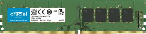 Crucial DDR4 2666 MHz UDIMM- przod