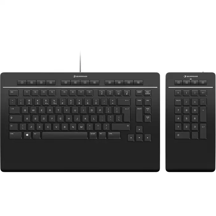 3Dconnexion Keyboard Pro with Numpad- Gora