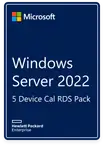 Microsoft Windows Server CAL RDS 2022 5 Device ROK HPE