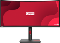 Lenovo ThinkVision T34w-30 34″/VA/UWQHD 3440 x 1440 px/60 Hz/21:9/Anti-Glare/IRcamFHD/3 lata gwarancji/Czarny