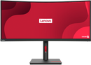 <b>Lenovo ThinkVision T34w-30</b> 34″/VA/UWQHD 3440 x 1440 px/60 Hz/21:9/Anti-Glare/IRcamFHD/3 lata gwarancji/Czarny - Zdjęcie główne