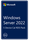 Microsoft Windows Server CAL RDS 2022 5 Device ROK Dell