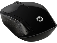 HP 200 Bezprzewodowa/Optyczna/Czarna/1 rok gwarancji