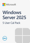 Microsoft Windows Server CAL 2025 5 User OEM Dell