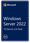 Microsoft Windows Server CAL 2022 10 Device ROK Dell