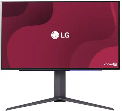 LG 27GR95QE-B- przod