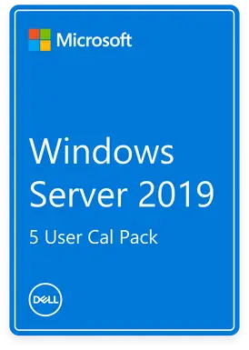 Windows Server CAL 2019- Microsoft Windows Server CAL 2019 5 User ROK Dell