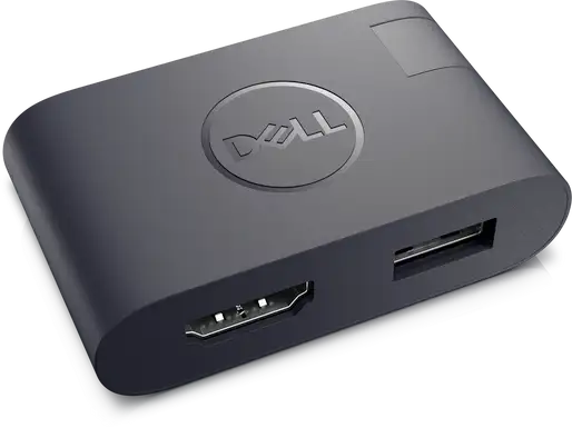 Dell adapter z USB-C do HDMI/USB-A- Profil