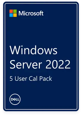 Windows Server CAL 2022- Microsoft Windows Server CAL 2022 5 User ROK Dell