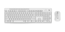 Logitech MK295 Bezprzewodowa/Biała/2 lata gwarancji